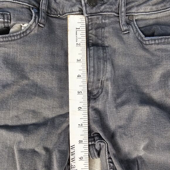 Calvin Klein Slim Boyfriend SZ 4 Jeans Women Gray Stretch Mid Rise Denim (29x27) - Picture 7 of 15